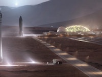 SpaceX Marse City Concept.