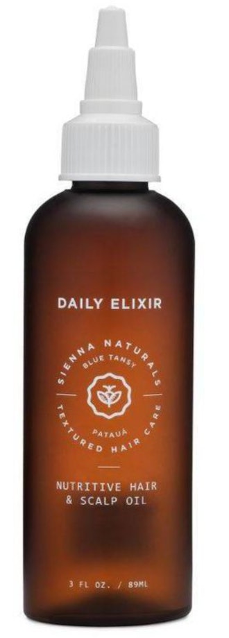 Sienna Naturals Daily Elixir Hair And Scalp Oil for short braided hairstyles