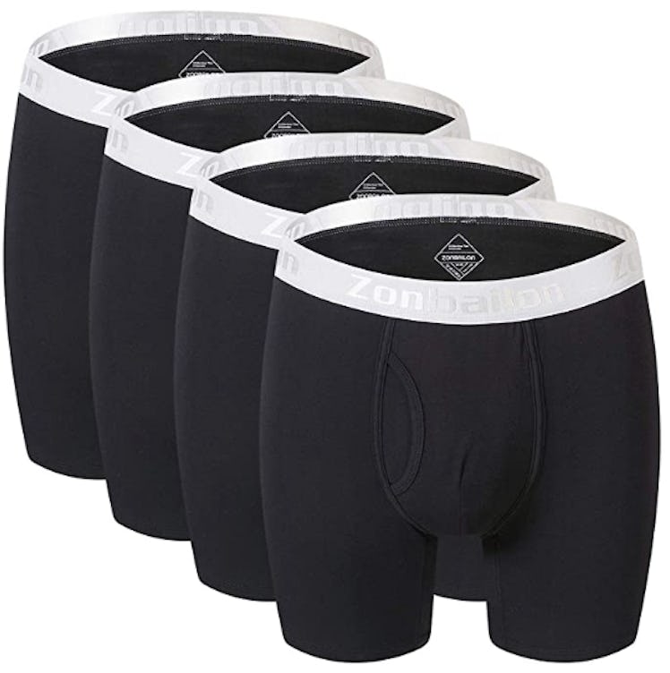 Zonbailon Bamboo Boxer Briefs (4-Pack)