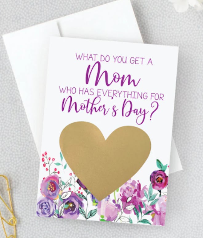 What Do You Get A Mom Who Has Everything on Mother’s Day Card makes a great mother's day pregnancy a...