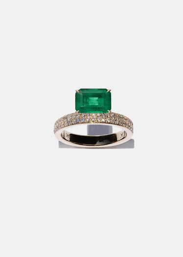 KATKIM emerald ring