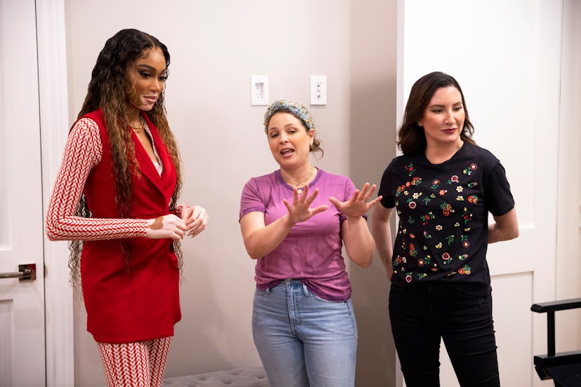 Winnie Harlow in ‘Get Organized with The Home Edit’