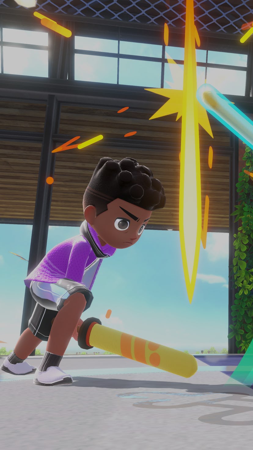 Nintendo Switch Sports hands-on with chambara swordplay mini game