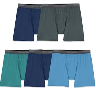 Fruit of the Loom Micro-Stretch Boxer Briefs (5-Pack)