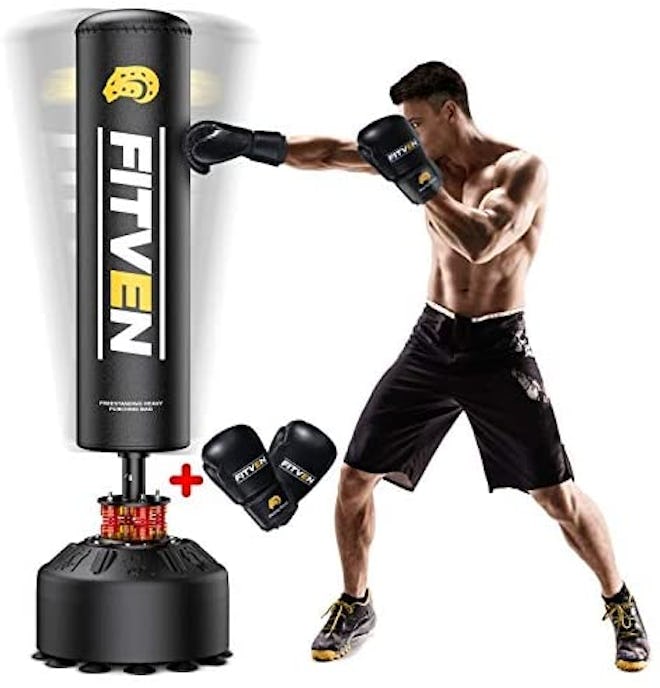 FITVEN Freestanding Punching Bag