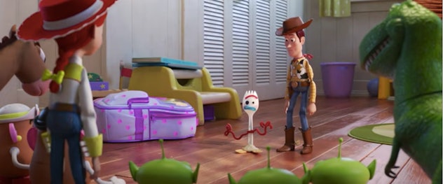 Toy Story 4 is a family movie about friendship that's available to stream on Disney+.
