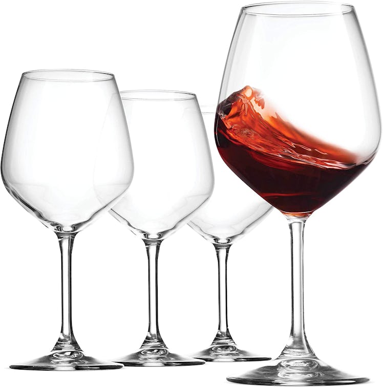 Bormioli Rocco 18 ounce Red Wine Glasses (4-Pack)