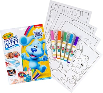 Crayola Blue’s Clues Wonder Markers and Coloring Pages