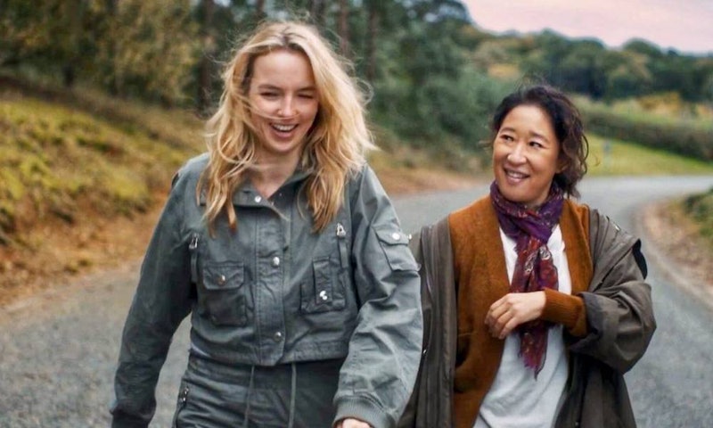 Jodie Comer and Sandra Oh of 'Killing Eve'