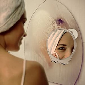 HoneyBull Fogless Shower Mirror