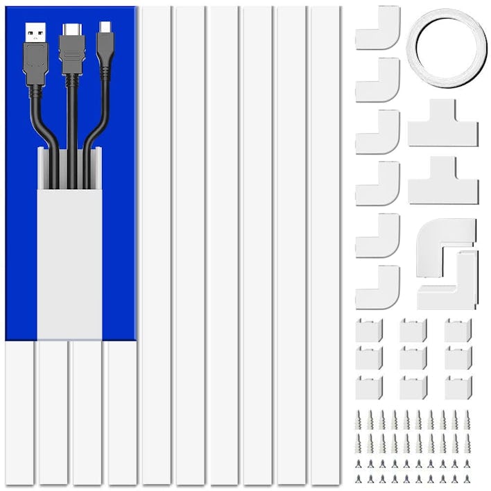 Delamu Cord Cover Management (19-Pieces)