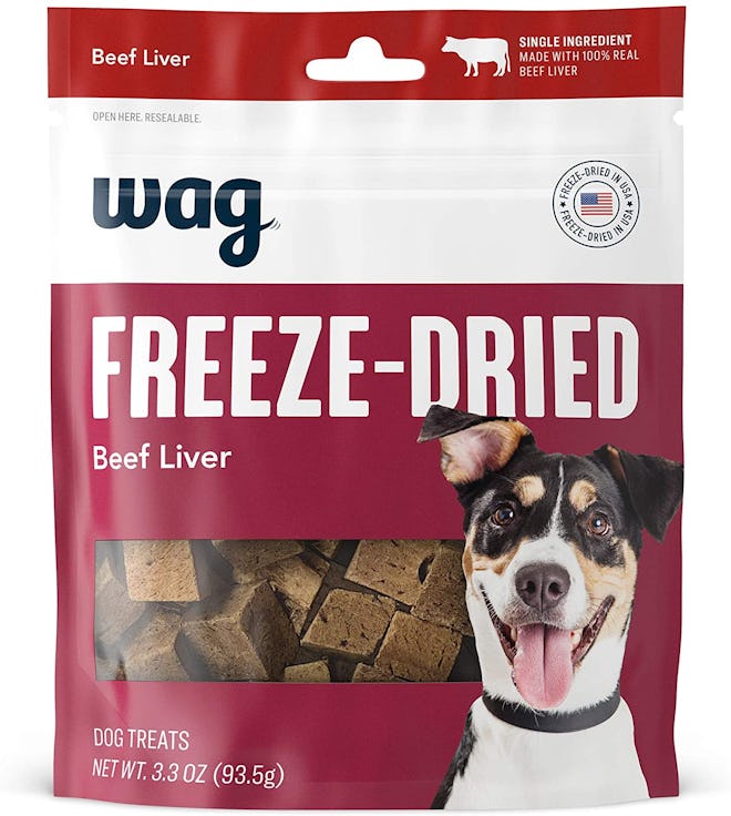 Wag Single-Ingredient Freeze-Dried Dog Treats