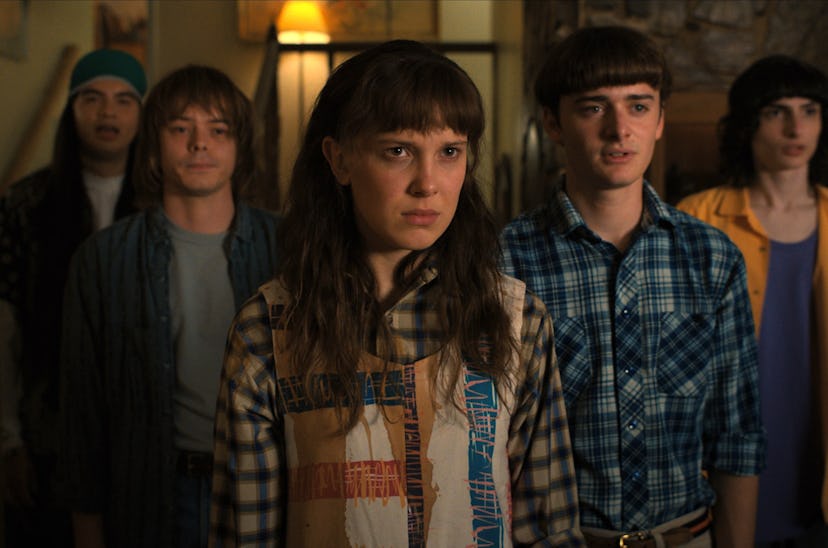 Millie Bobby Brown as Eleven in the Stranger Things season 4 trailer