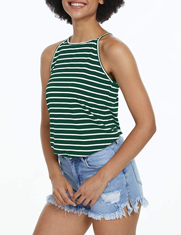 LouKeith Racerback Halter Top