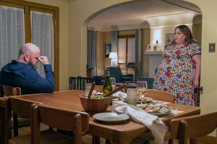 Chris Sullivan as Toby, Jack Jr., Chrissy Metz as Kate,