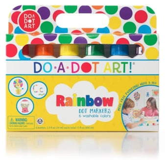 Do A Dot Art! Rainbow Washable Paint Markers (6-Pack)
