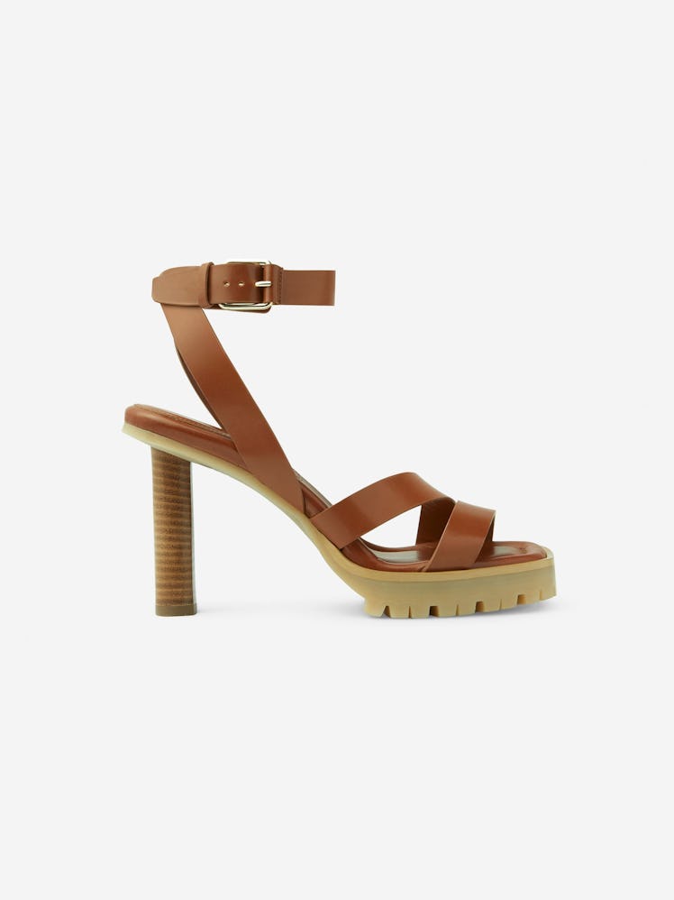 Tamara Mellon Sun Valley is a minimalist sandal.