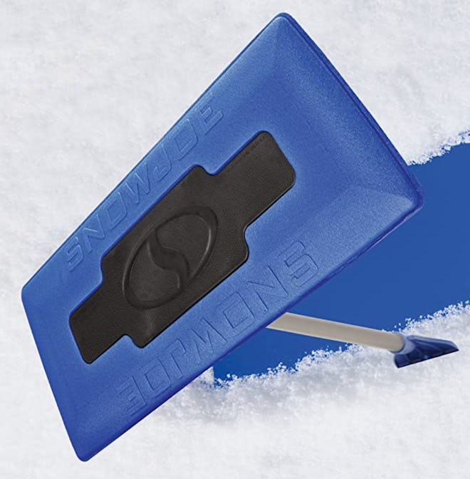 Snow Joe The Original 2-In-1 Telescoping Snow Broom + Ice Scraper