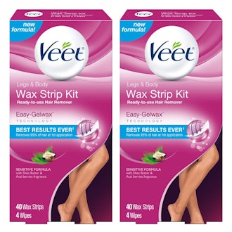 best at home waxing kits legs strips