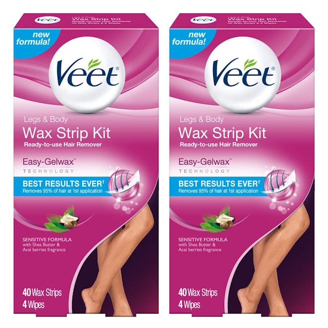 best at home waxing kits legs strips