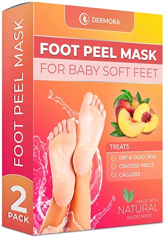 DERMORA Foot Peel Masks (2-Pack)