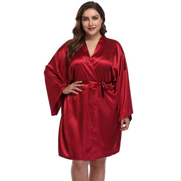 Super Shopping-zone Satin Robe