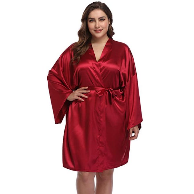 Super Shopping-zone Satin Robe
