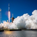 A SpaceX Falcon 9 launched the Axiom-1 mission to the ISS on April 8 from Florida.