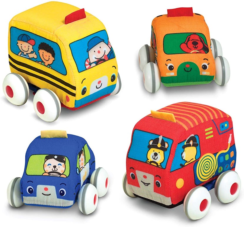 Melissa & Doug K's Kids Pull-Back Vehicles (Set Of 4)