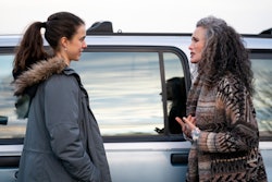 Margaret Qualley as Alex and Andie MacDowell as Paula in Netflix's 'Maid' are one of many projects c...