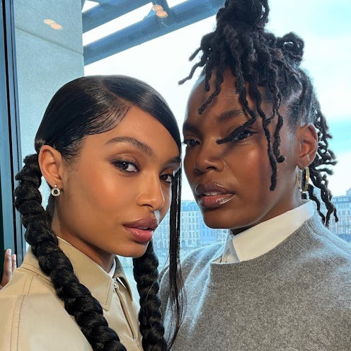 Yara Shahidi and mom