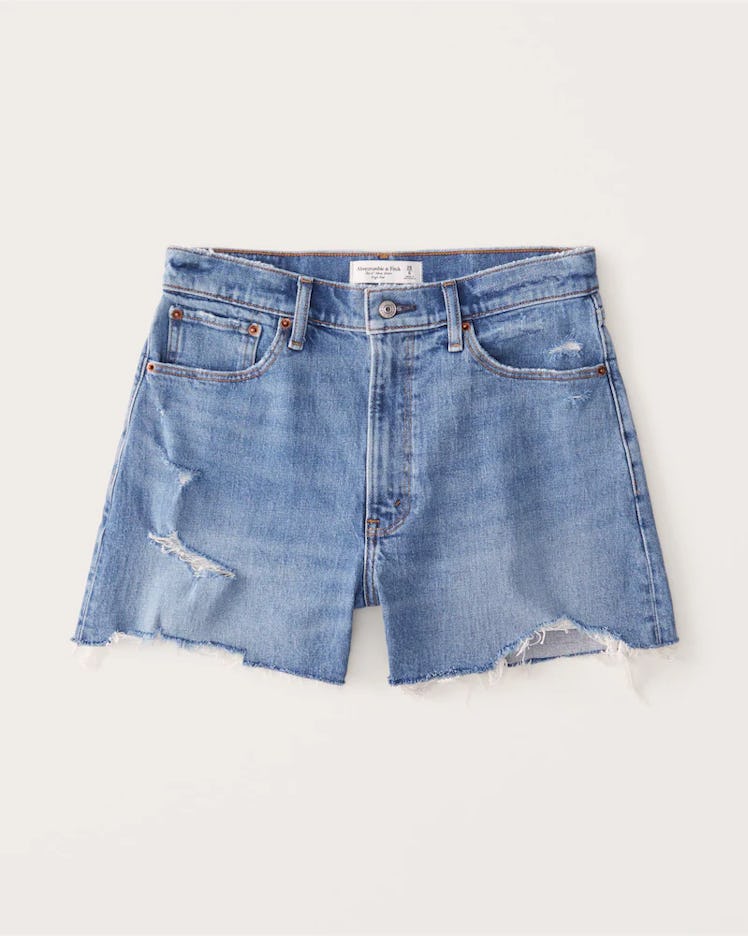 abercrombie and fitch mom shorts