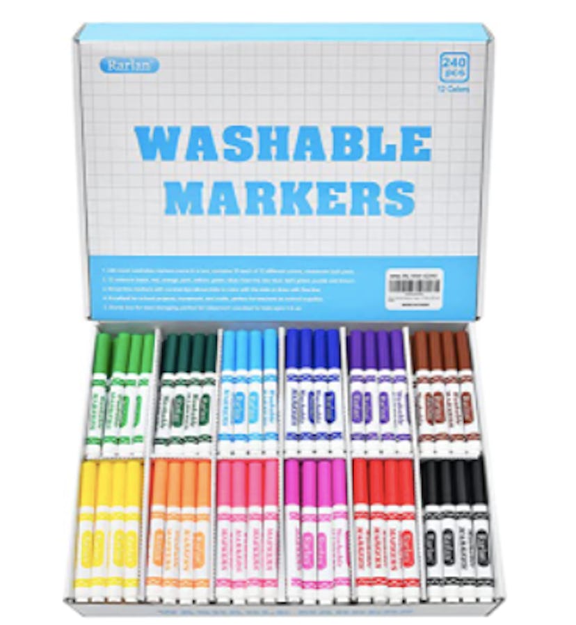 Rarlan Washable Markers (240-Count)