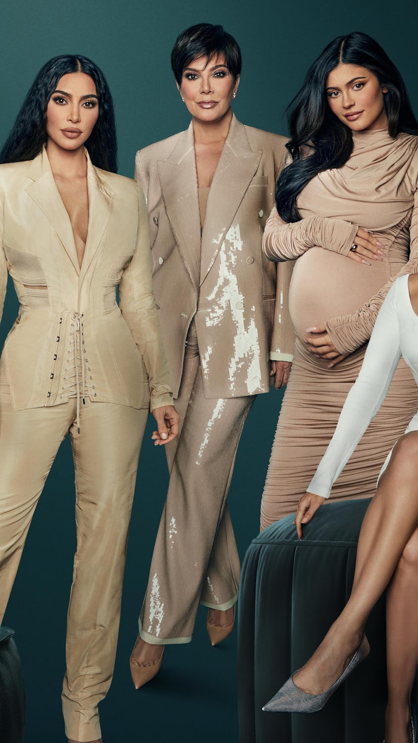 Kris Jenner, Kourtney Kardashian, Kim Kardashian, Khloé Kardashian, Kendall Jenner, and Kylie Jenner...