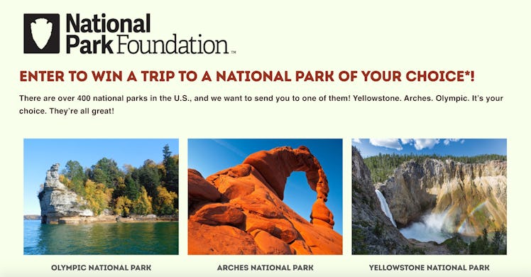 Enter Lenny & Larry’s National Park trip 2022 sweepstakes just by voting for a cookie.