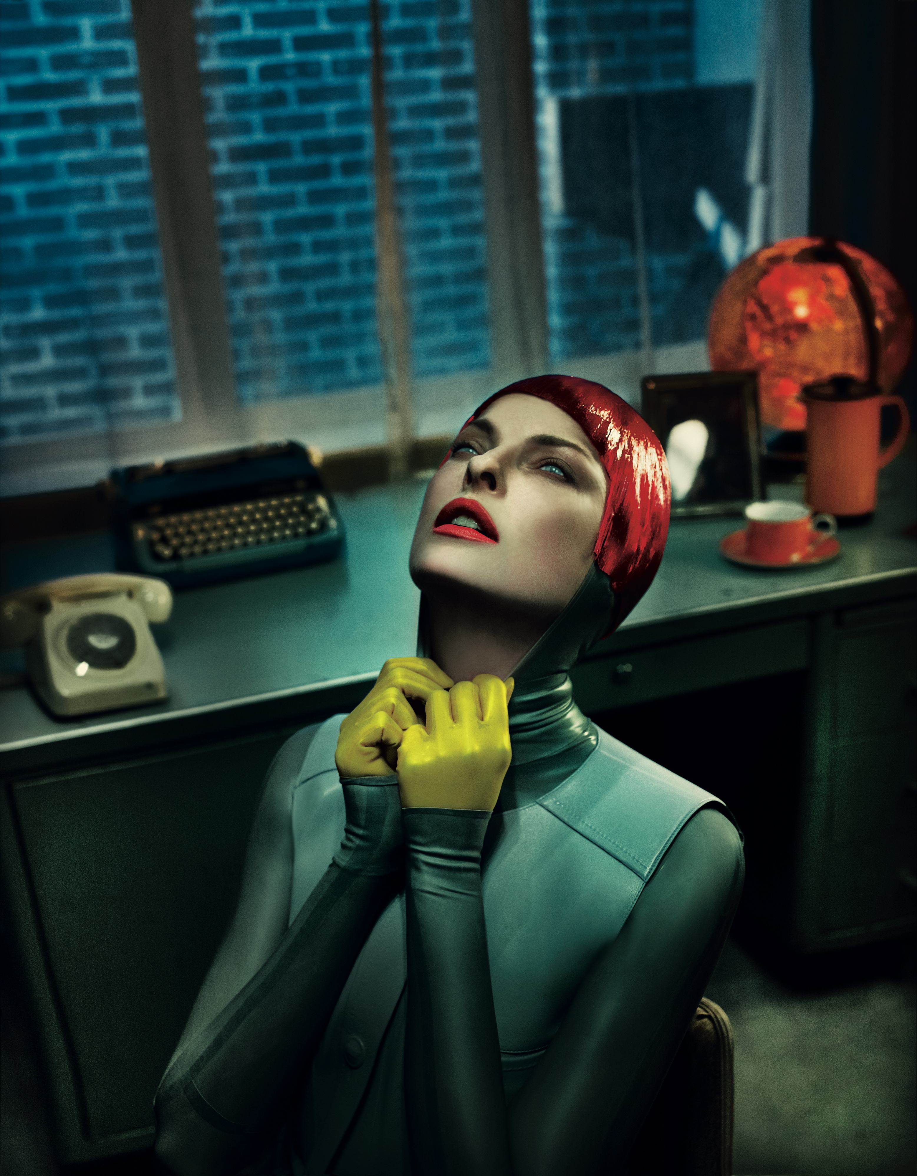 Linda Evangelista photographed by Steven Klein for W Magazine, 2012