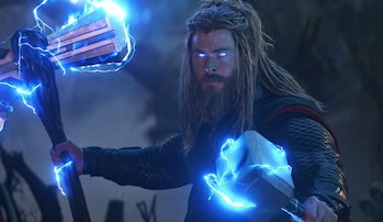 Chris Hemsworth in Avengers: Endgame.