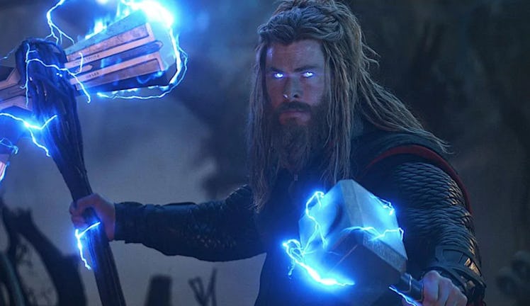 Chris Hemsworth in Avengers: Endgame.