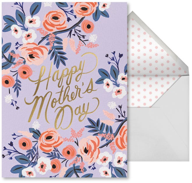 This Mother's Day Ecard features a floral design.