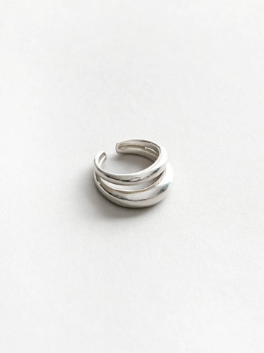 sidabrinis žiedas