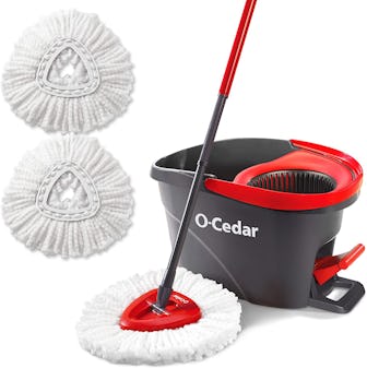 O-Cedar Easy Wring Spin Mop + 2 Refills