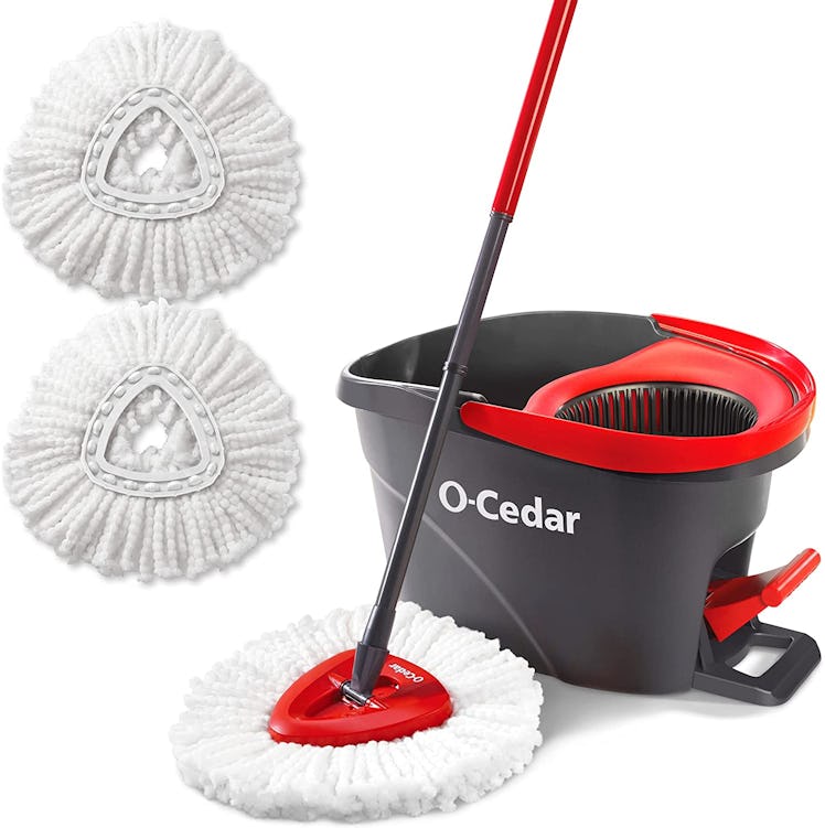 O-Cedar Easy Wring Spin Mop + 2 Refills