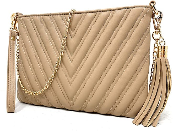 Lola Mae Quilted Clutch Wristlet Purse