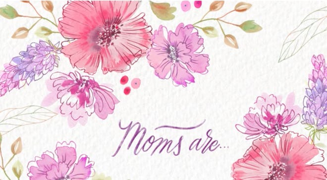 This Mother's Day Ecard plays a video with acoustic guitar music.