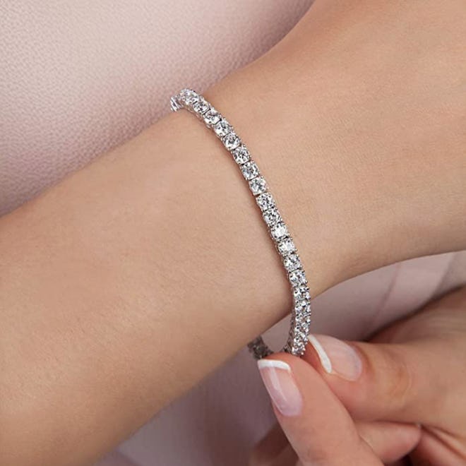 PAVOI Cubic Zirconia Tennis Bracelet