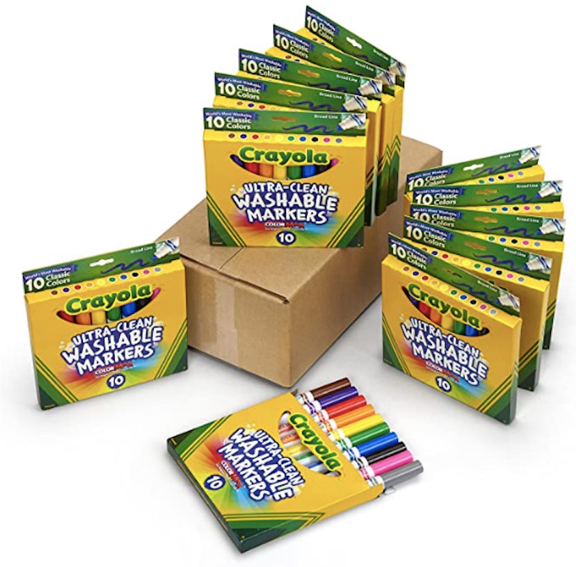 Crayola Ultra-Clean Washable Markers (120-Count)