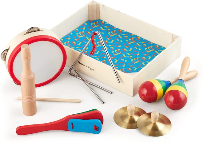 Melissa & Doug Band-in-a-Box Musical Instrument Set