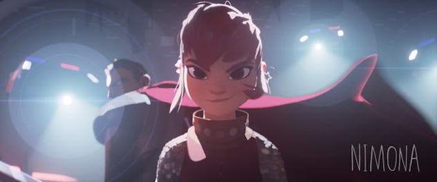 "Nimona" premeries on Netflix in 2023.