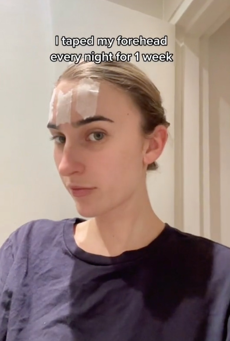 TikTok's Face Taping Trend Makes Me Terrified Of Ageing