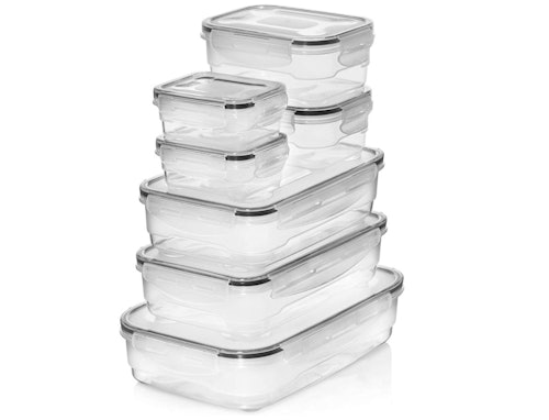 Homemaid Living Premium Airtight Plastic Containers (7-Pack)